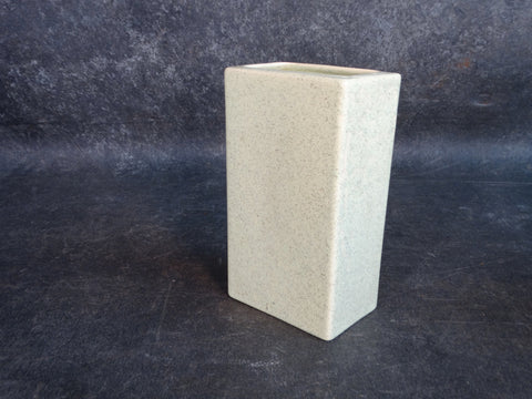 Bauer Speckle Ware Pillow Vase in Pale Green B3132