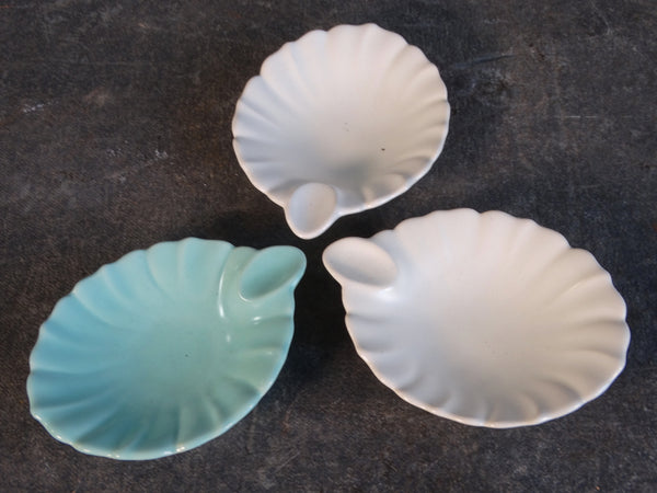 Gladding McBean Catalina Island Pottery Shell Ashtrays C537