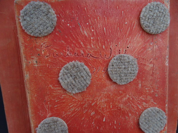 Barbara Willis 714 Console Bowl in White Crackle Glaze