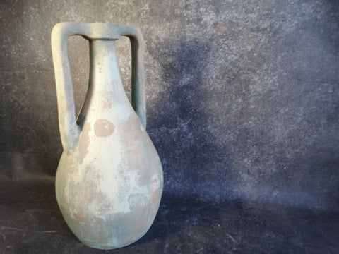 Italian Terracotta Two-handled Amphora Garden Vase CA2098