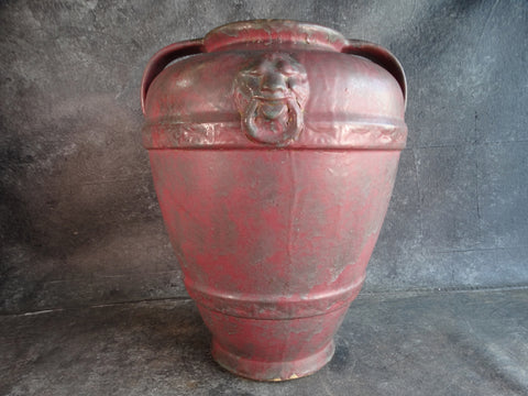 Burley Winter Pottery, Crooksville, OH - Lion Crested Handled Urn CA2220