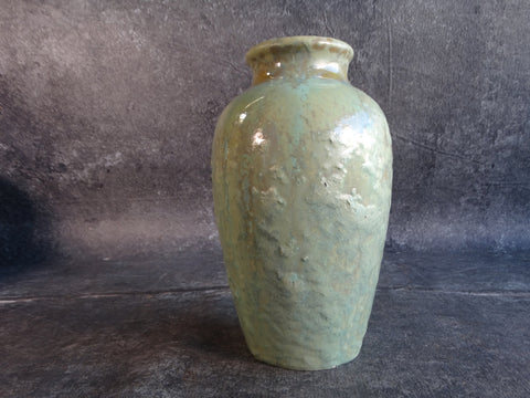 Fulper Lava Green and Beige Vase CA2452