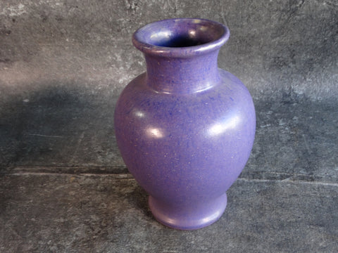 Fulper Purple with Robin's Egg Blue Vase CA2454
