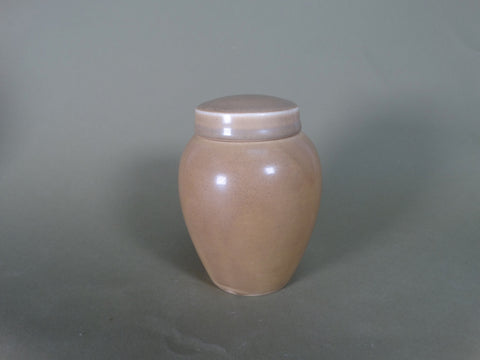 Rookwood #789 Lidded Ginger Jar in a Rosy Beige 1920 CA2497