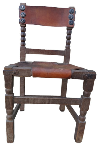 Monterey Classic Old Wood Dining Chair #1