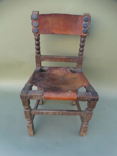 Monterey Classic Old Wood Dining Chair #1