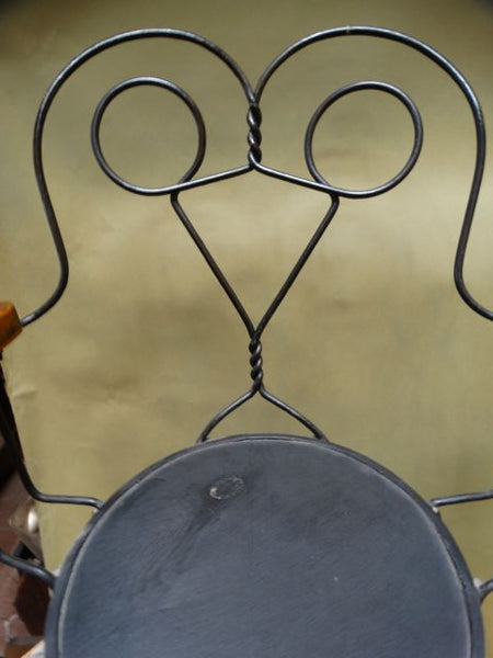 French Wrought Iron Barstools F1412