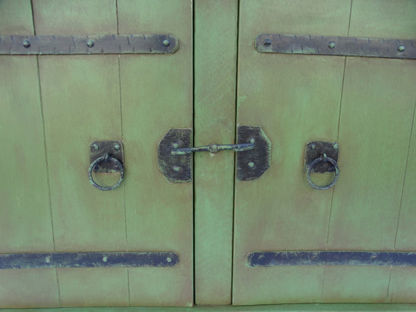 Monterey Classic Spanish Green Welsh Cupboard F2079