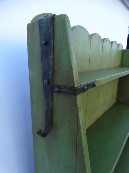 Monterey Classic Spanish Green Welsh Cupboard F2079