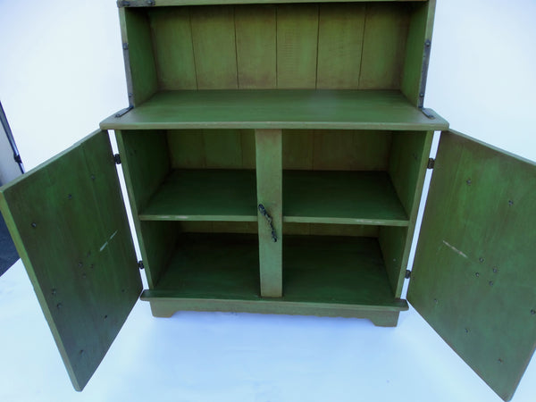 Monterey Classic Spanish Green Welsh Cupboard F2079