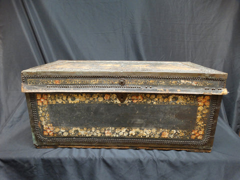 Mexican Colonial Floral Trunk