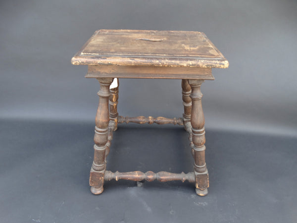 1900 Century Spanish Revival Stool