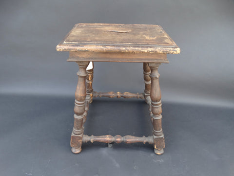 1900 Century Spanish Revival Stool