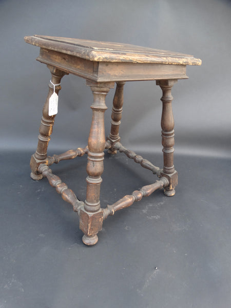 1900 Century Spanish Revival Stool