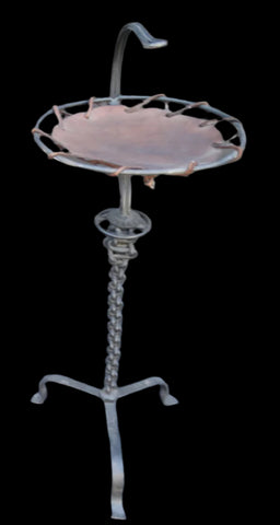 Monterey Leather Top Drink Stand