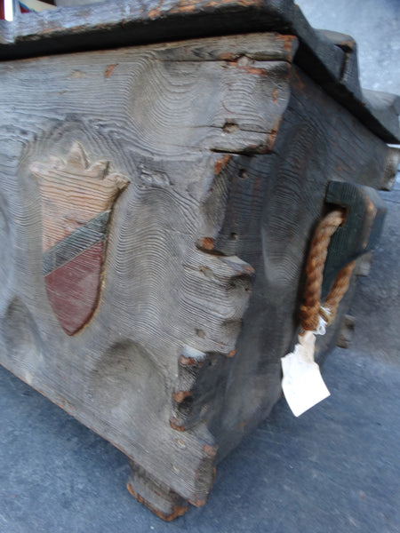Spanish Revival Galleon Trunk F2222