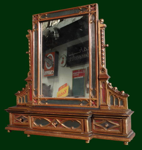 Gothic Table-Top Bedroom Mirror F2335
