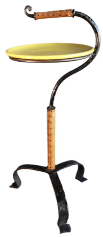 Monterey Drink Stand with Shaft Wrapped in its Original Leather F2336