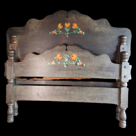 Monterey Old Wood California Colonial Single Bed 1929 F2371