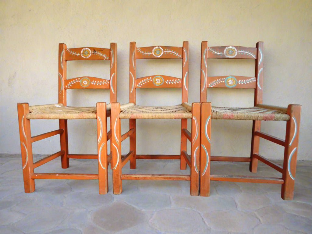 3 1960s Mexican Chairs F2391