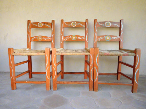 3 1960s Mexican Chairs F2391