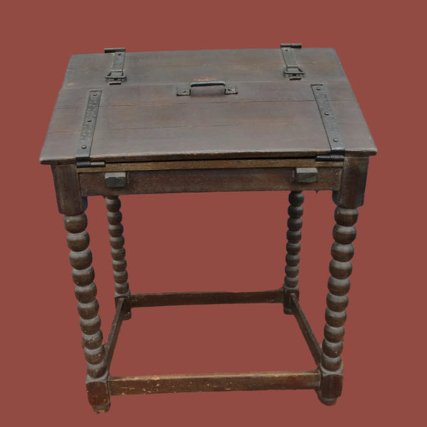 Imperial Monk's Desk circa 1930 in Original Condition F2413