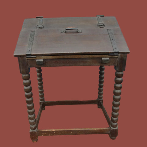 Imperial Monk's Desk circa 1930 in Original Condition F2413