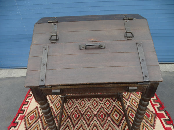 Imperial Monk's Desk circa 1930 in Original Condition F2413