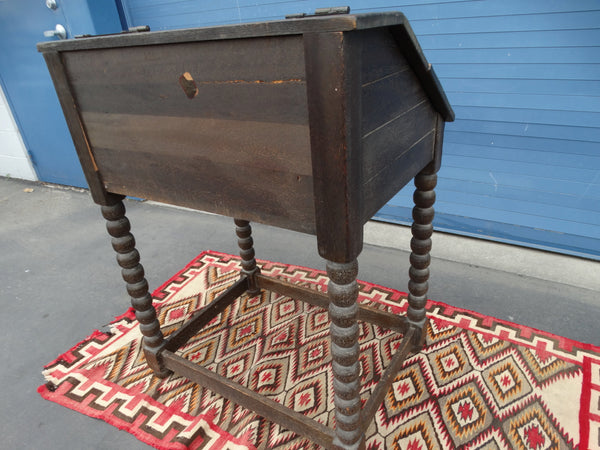 Imperial Monk's Desk circa 1930 in Original Condition F2413