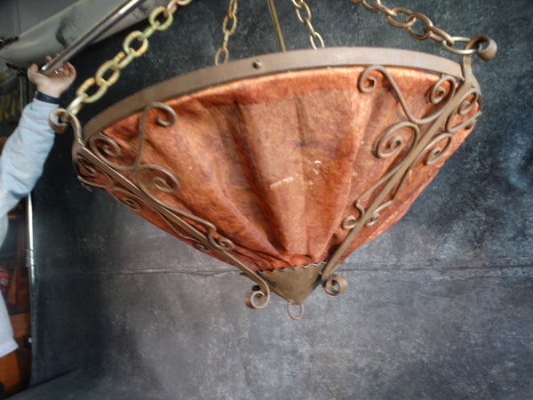Spanish Revival 4-Light Chandelier L713