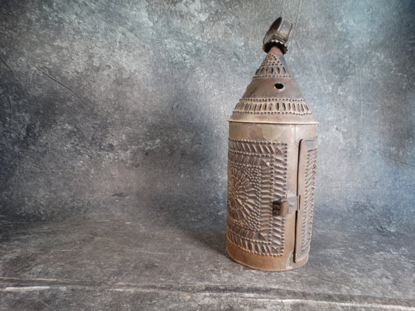 Mexican Tin Lantern 1920s-30s L747