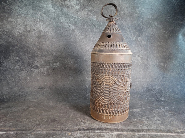Mexican Tin Lantern 1920s-30s L747