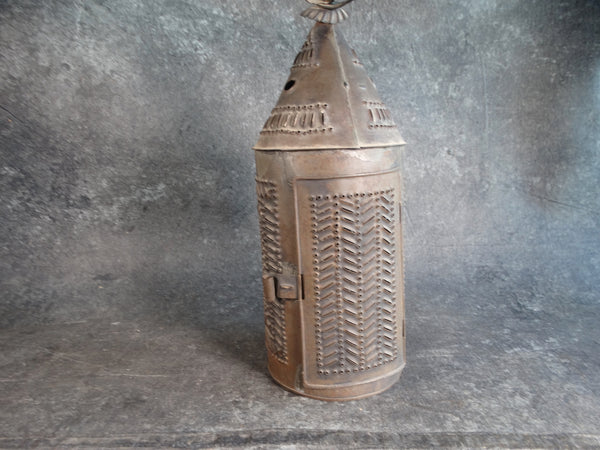 Mexican Tin Lantern 1920s-30s L747