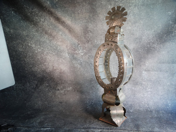 Baroque Mexican Tin Lantern/Lamp L750