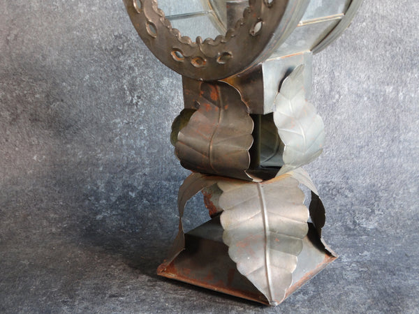Baroque Mexican Tin Lantern/Lamp L750