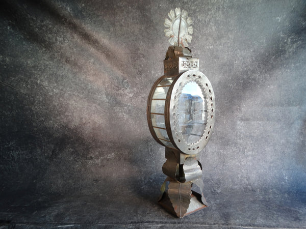 Baroque Mexican Tin Lantern/Lamp L750