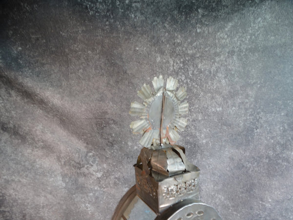 Baroque Mexican Tin Lantern/Lamp L750