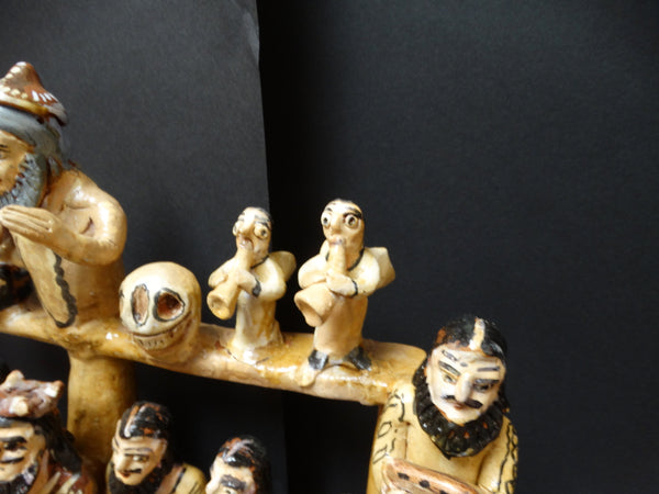 Ocumichu Ceramic Last Supper c 1950s