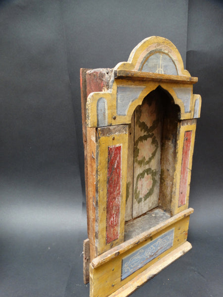Mexican Nicho/Retablo Wall Altar circa 1900s