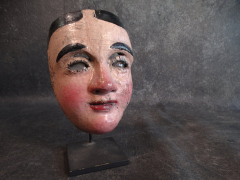 19th Century Guatemalan Mask with Stand M2153