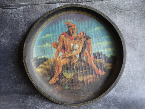 Mexican Batilla - Amor Indio after Jesus Helguera  M2728