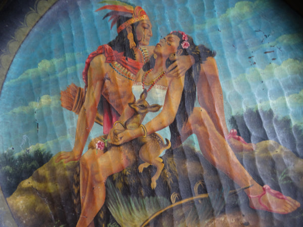 Mexican Batilla - Amor Indio after Jesus Helguera  M2728