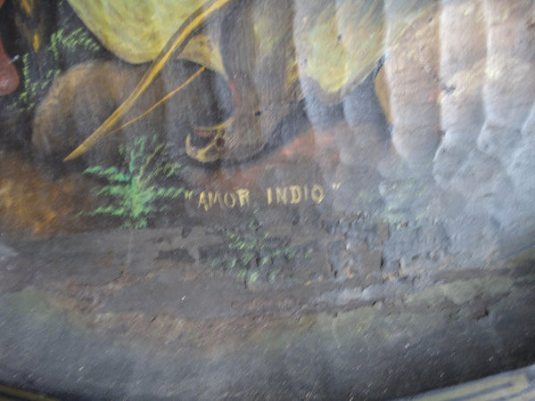 Mexican Batilla - Amor Indio after Jesus Helguera  M2728