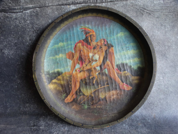 Mexican Batilla - Amor Indio after Jesus Helguera  M2728