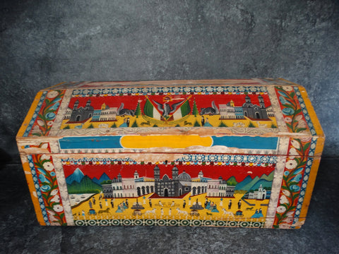 Mexican Baul/Olinala 19th Century M2733