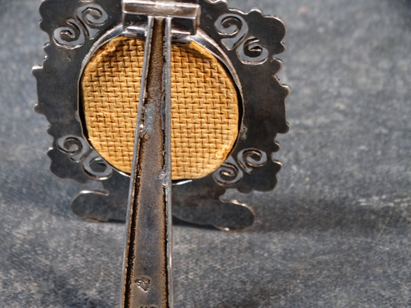 Matilda "Matl" Poulat Silver Frame set with Semi-Precious Stones M2771