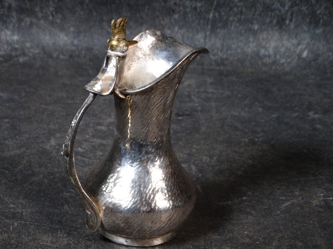 Los Castillo Silverplate Hummingbird Pitcher M2773