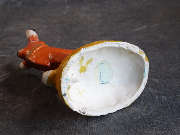 Santa Cruz Pottery Bull Toothpick Holder c1940s M2809