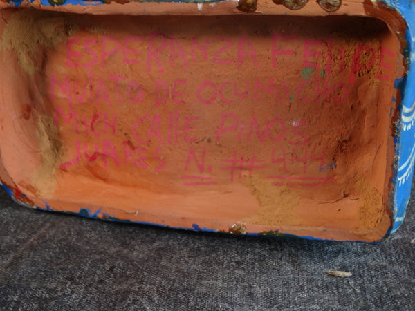 Ocumichu Crucifixion 1960s by Esperanza Felipe Mulato M2901