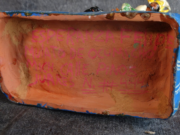 Ocumichu Crucifixion 1960s by Esperanza Felipe Mulato M2901